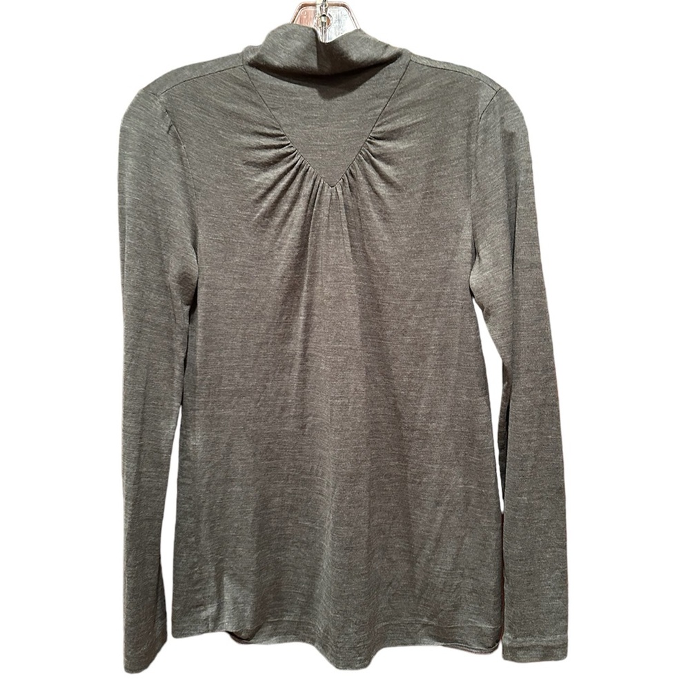 Tory Burch Gray Pullover With Back Zipper